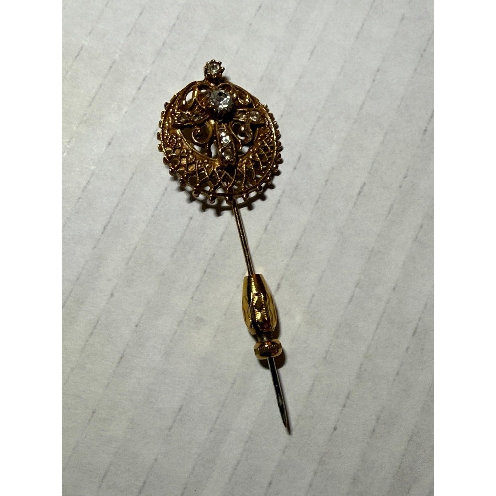 Stick Pin Hat Pin — Art Nouveau Style